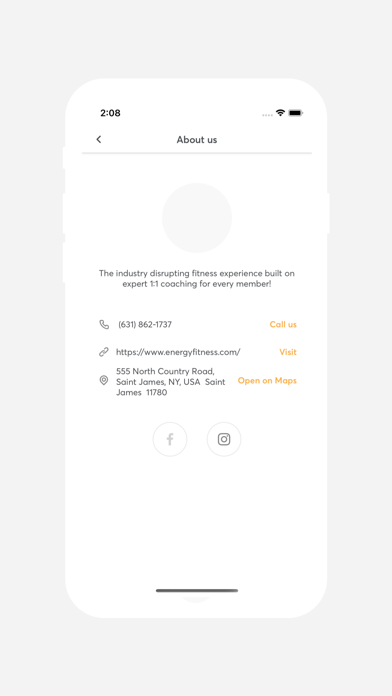 EnergyFitness+ Screenshot
