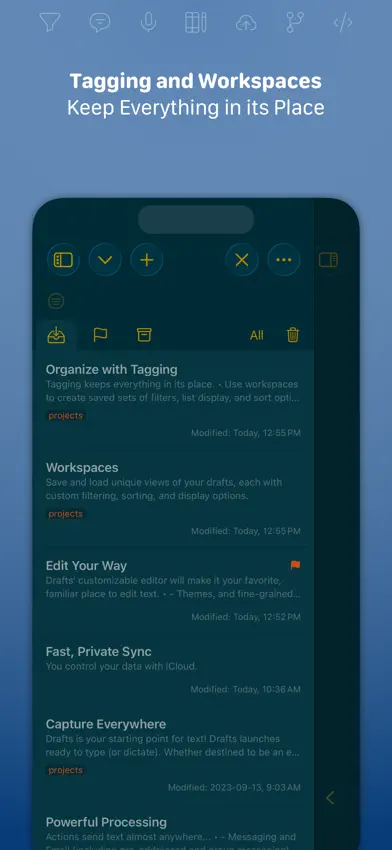 Drafts screenshot 4
