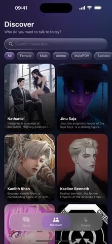 Gening AI - AI Characters Chat screenshot 1