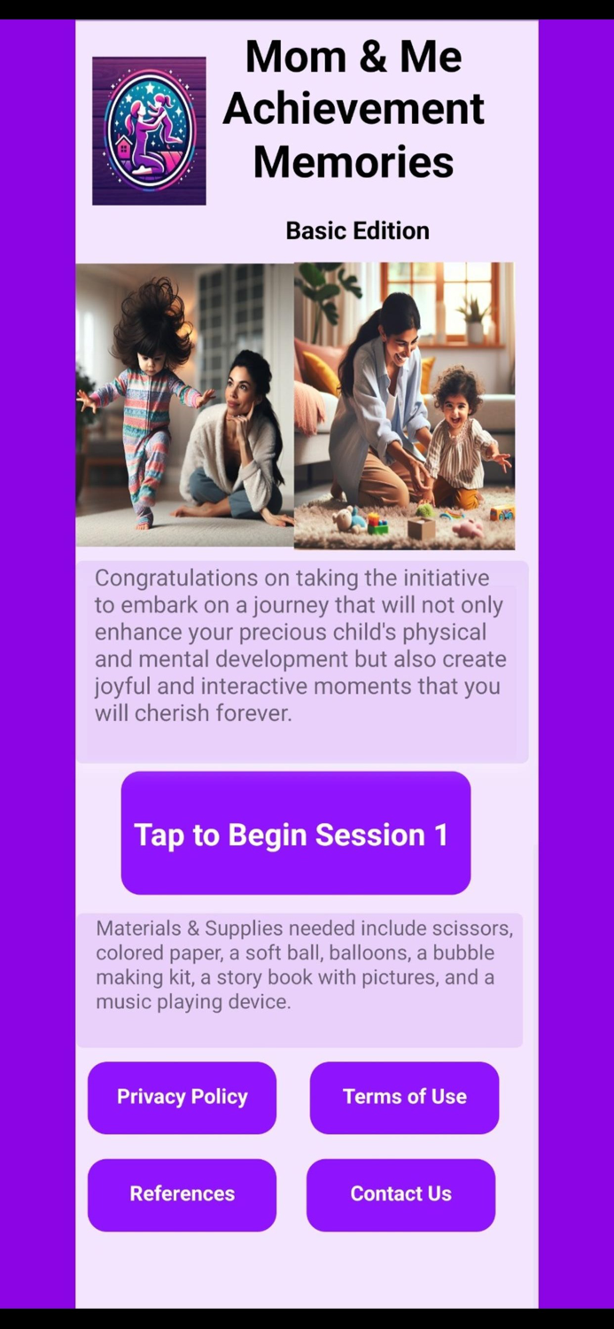 MomMe Achievement Memories