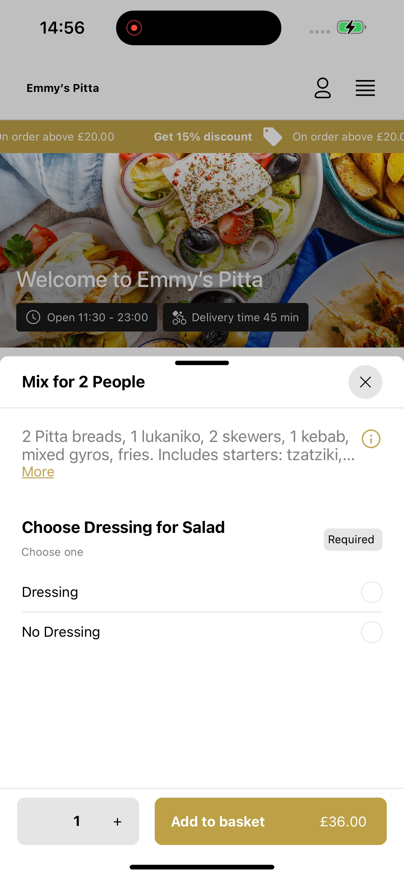 Emmy’s Pitta