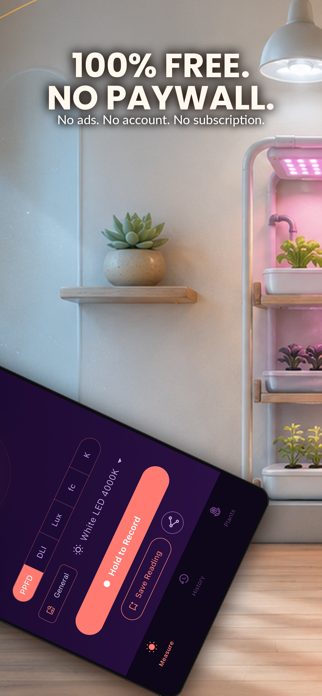 LumenLeaf: PPFD Grow Light Screenshot 2 of 5