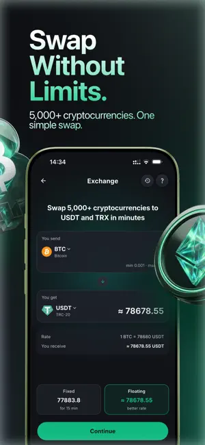ONIQ: Crypto & USDT Wallet screenshot 4