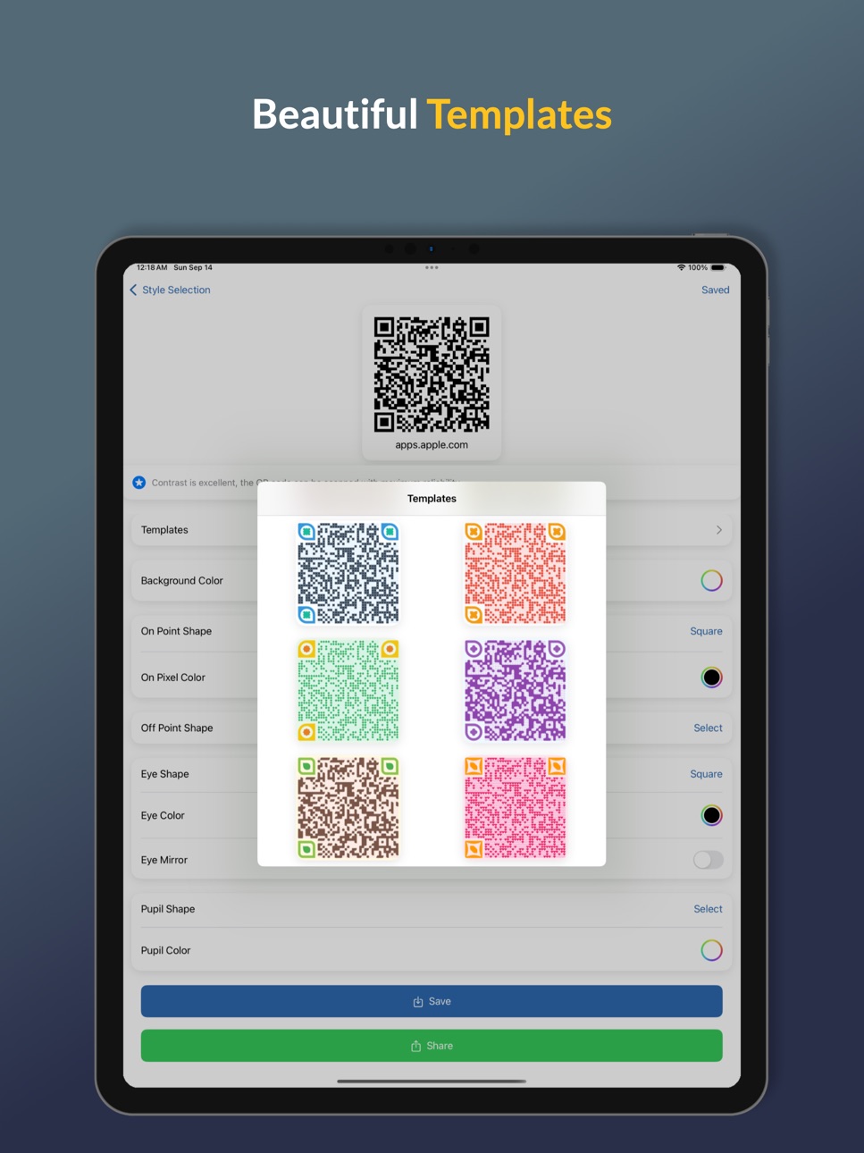 iPad screenshot