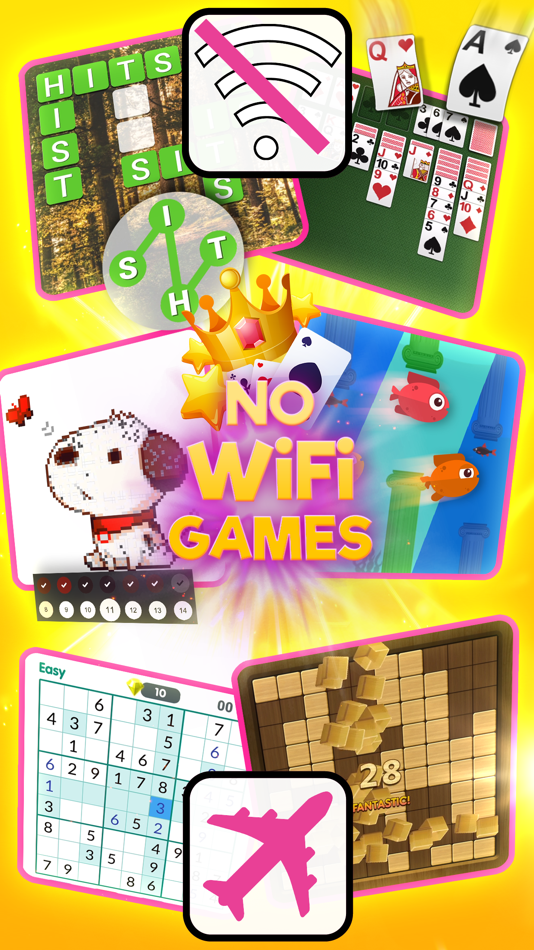 #1. No Wifi Games (iOS) 来自: Manfred Kuegel