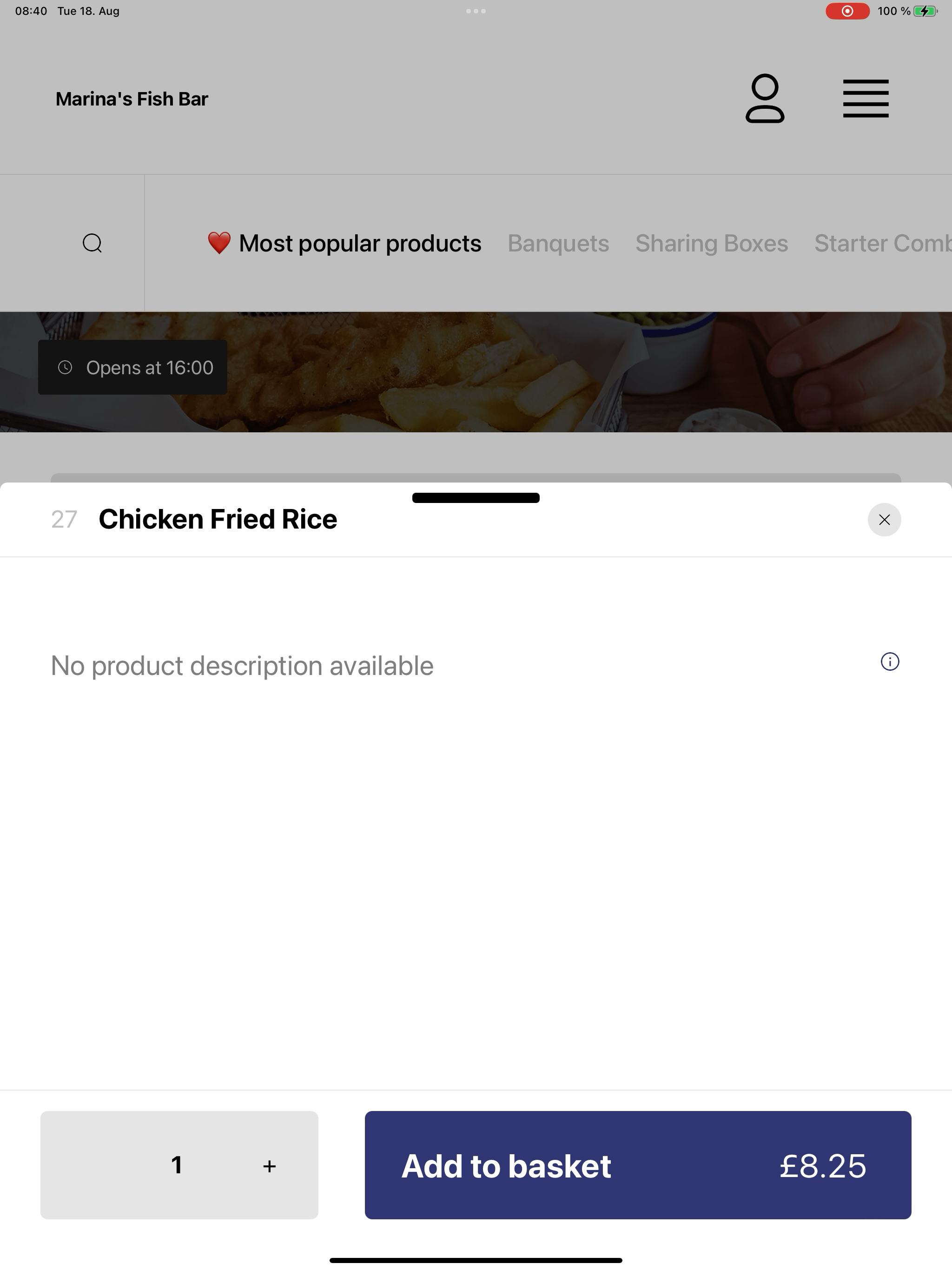 Marina's Fish Bar screenshot 12
