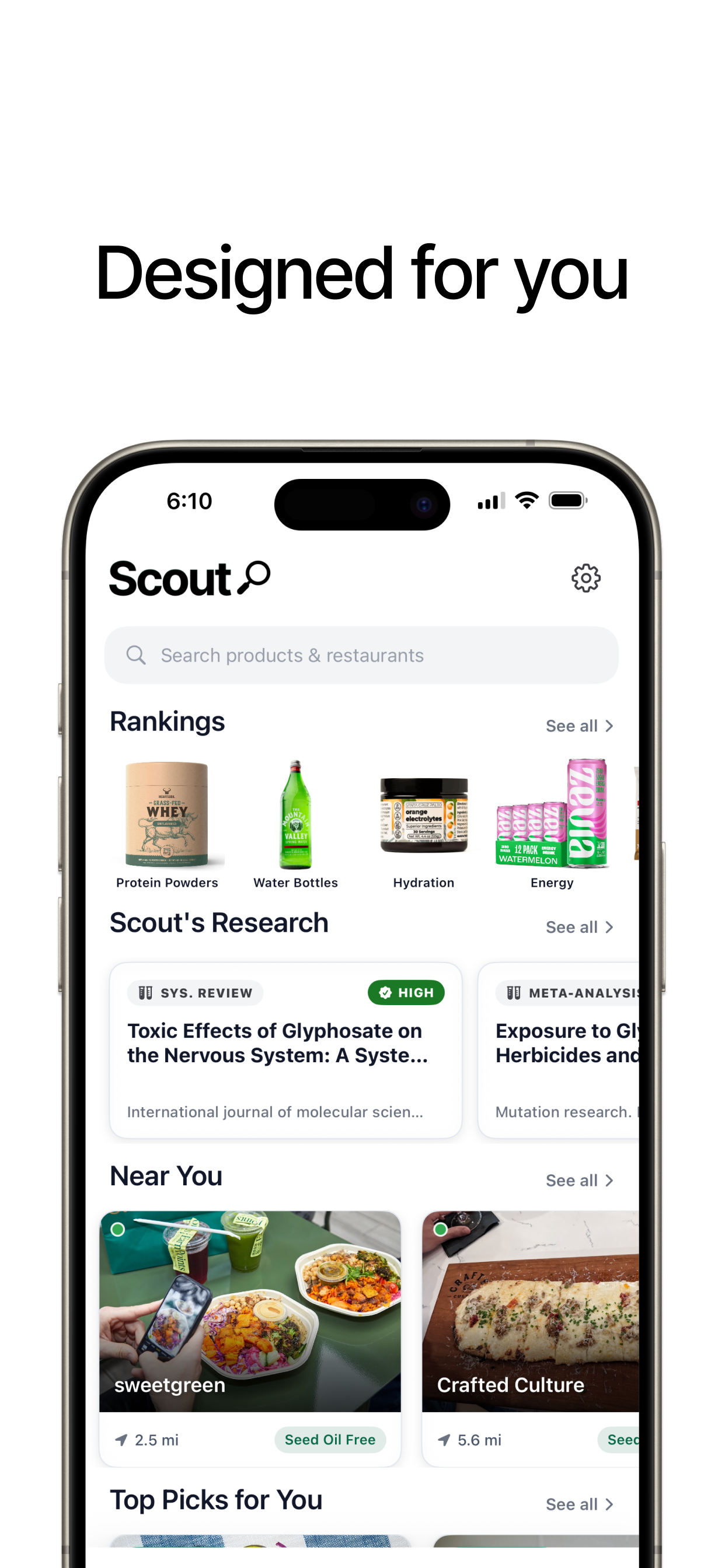 Scout - Health Analysis