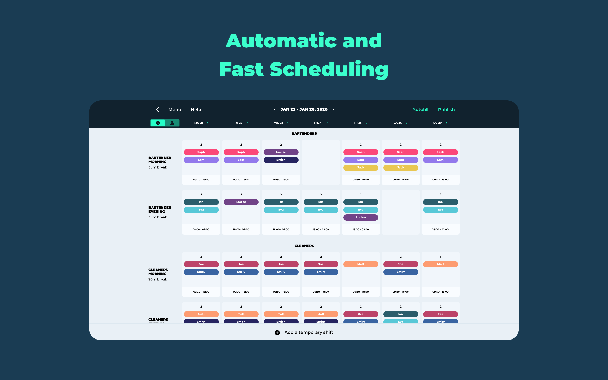 Employee Scheduling by BLEND screenshot 20