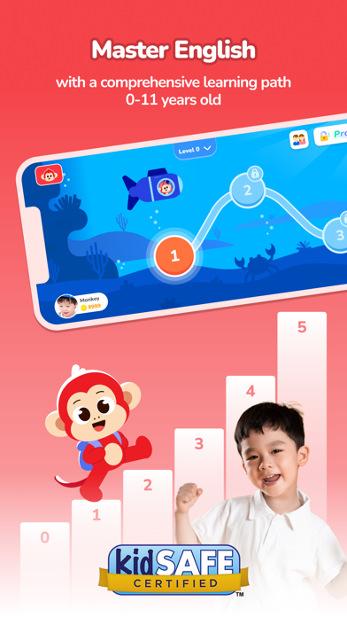 Screenshot #1 pour Monkey Junior-English For Kids