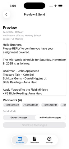 JW Reminder Hub Screenshot 3 of 4