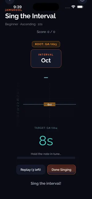 jAMSKOOL Ear Trainer screenshot 2