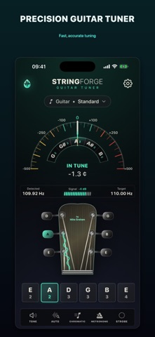StringForge: Guitar Tuner Screenshot 1 of 7