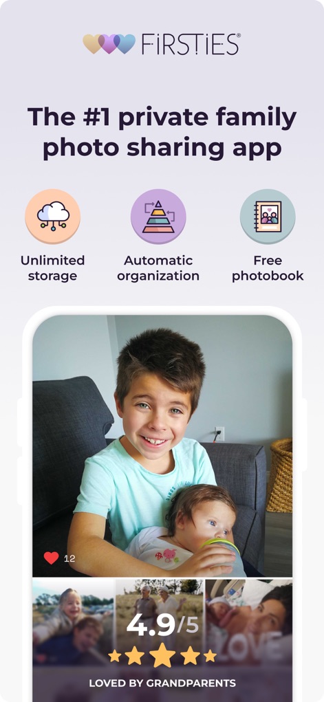 Firsties: Family Photo Sharing - 라이프스타일 앱 | MWM