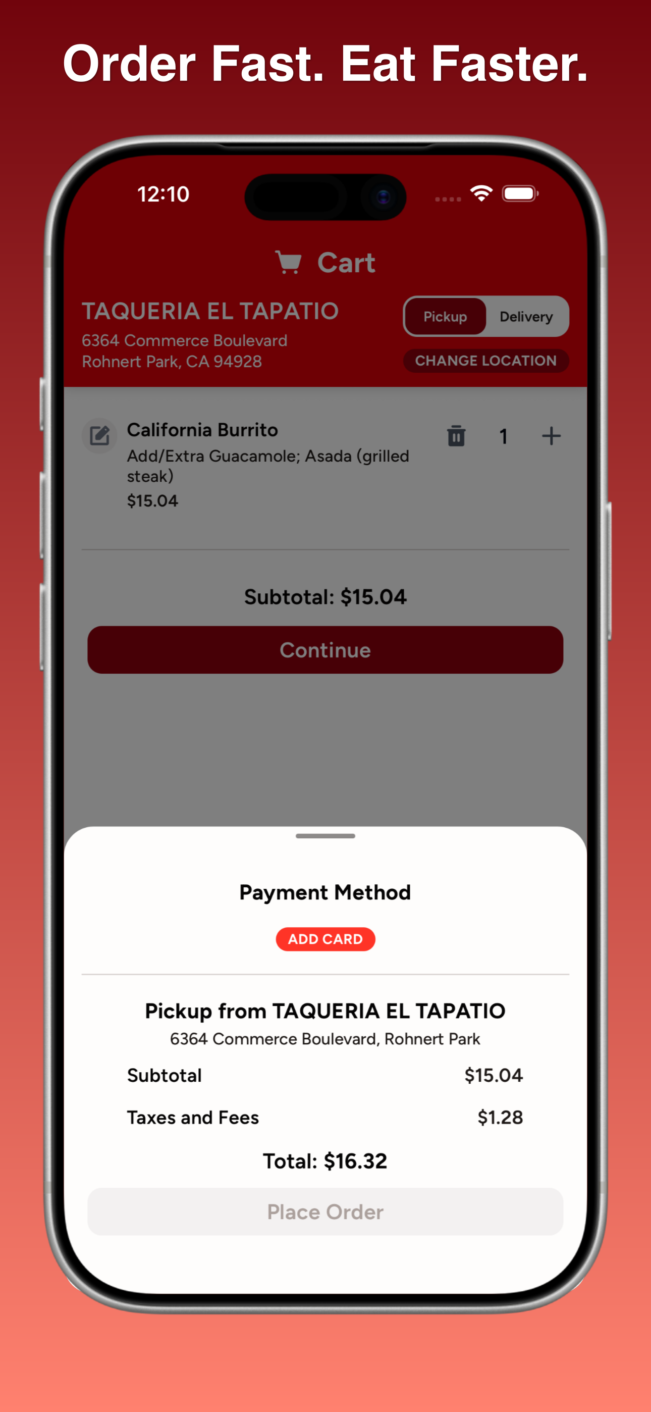 Taqueria El Tapatio - Ordering screenshot 4