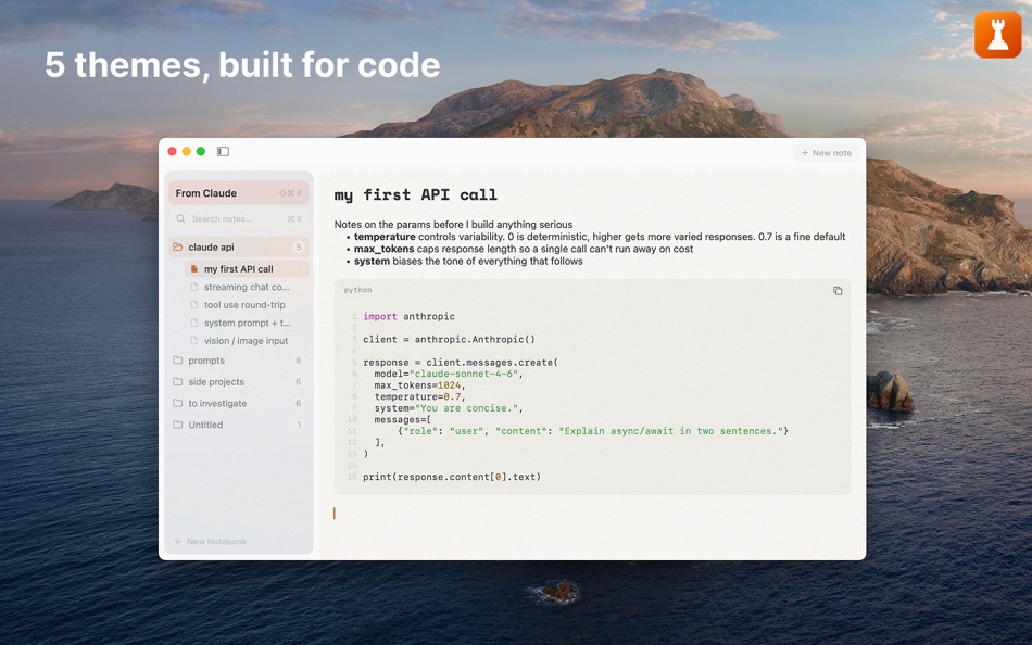 #4. Rook: Code Notes (macOS) By: Maryam Touimi Benjelloun