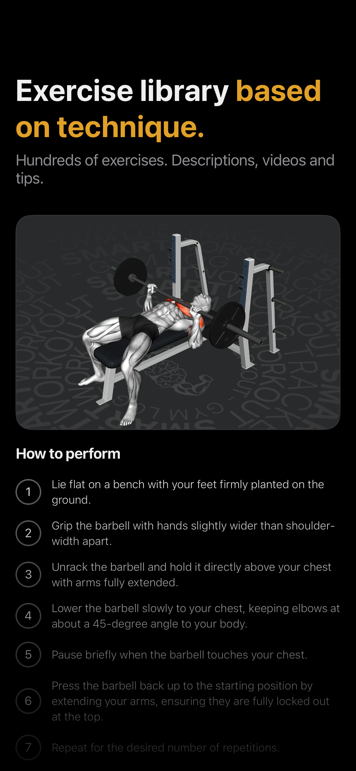 SmartWorkout - Gym Log Tracker