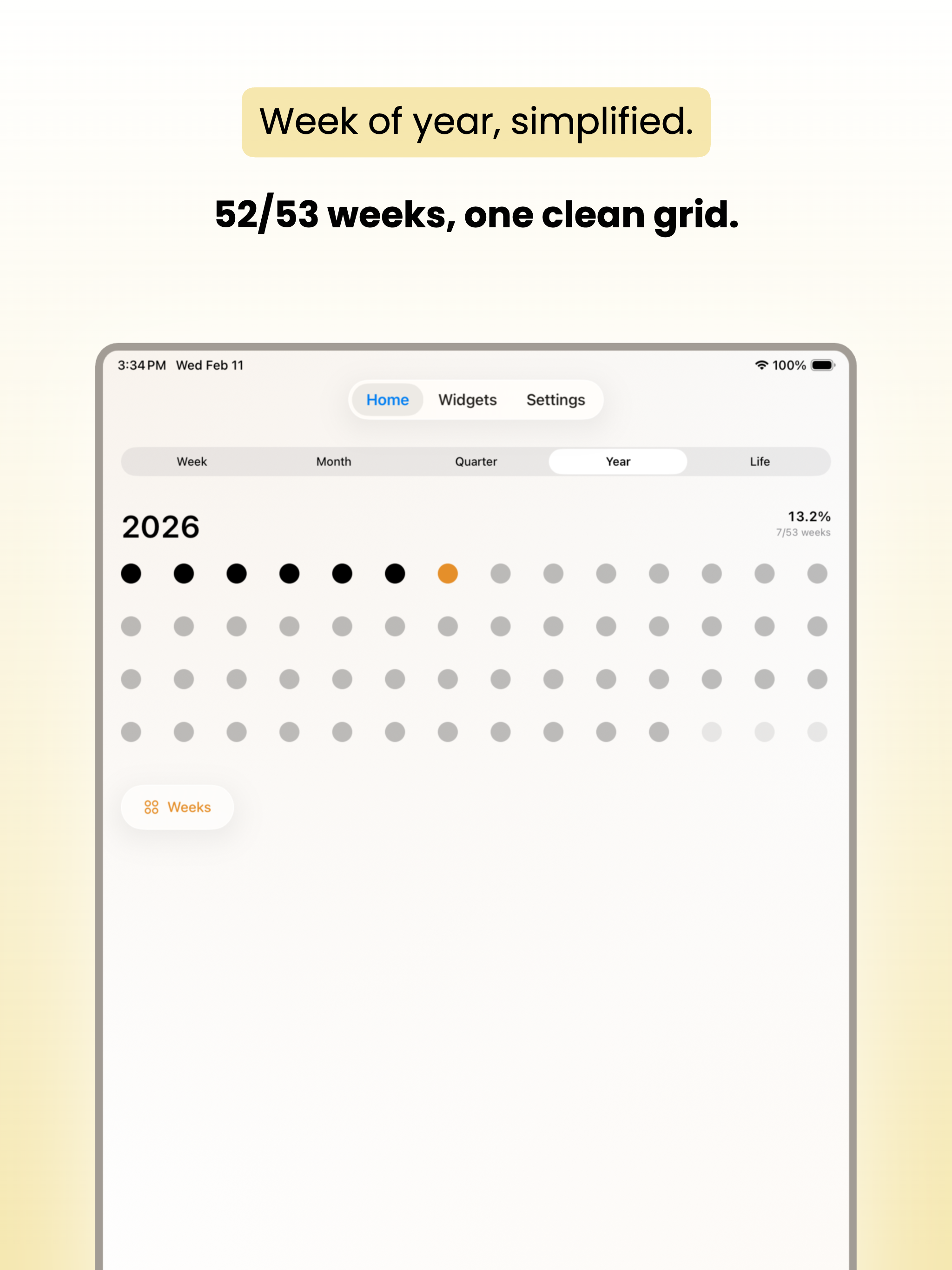 Moment Widgets: Time Progress screenshot 14