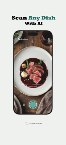GastroLens: AI Dish Scanner screenshot