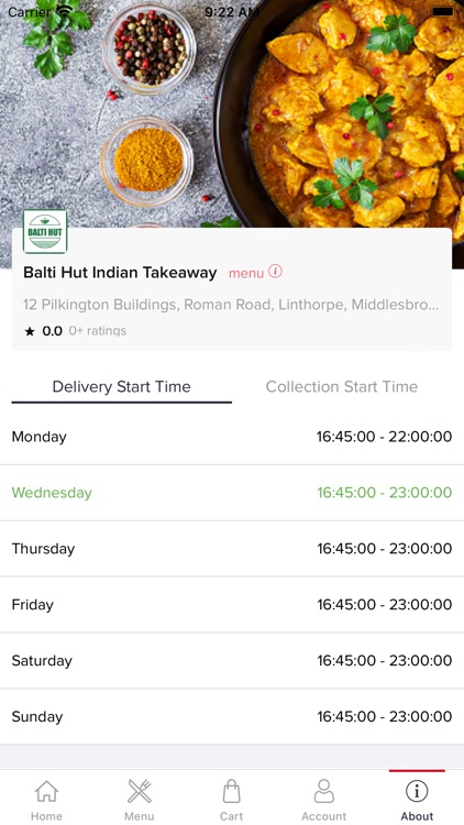Balti Hut Indian Takeaway