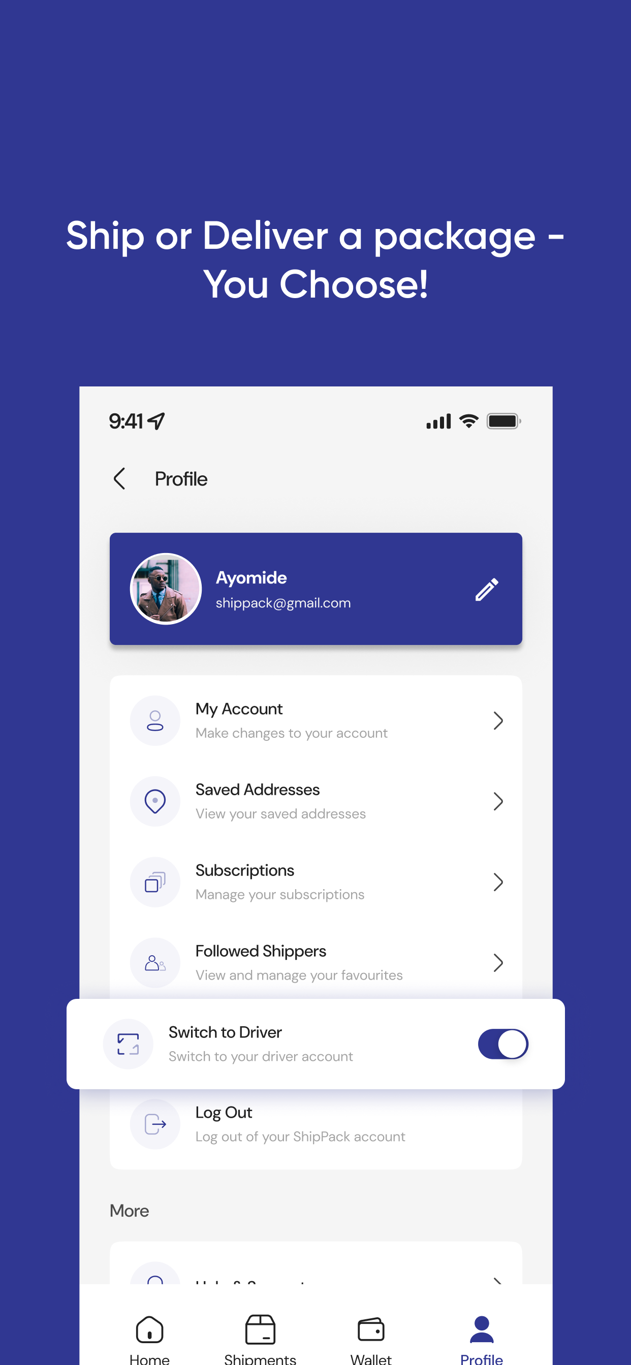 ShipPack: Smart Logistics Hub
