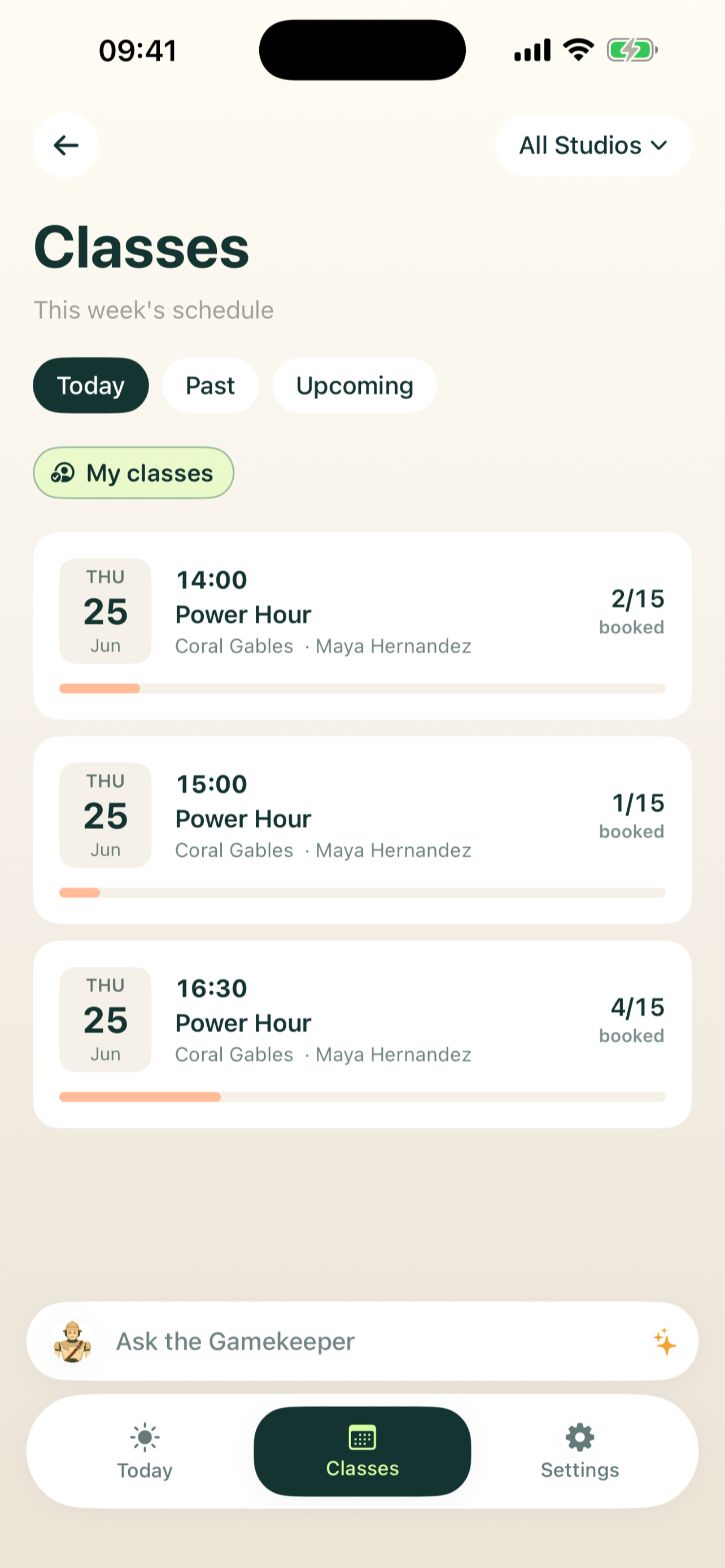 Reserve Fitness screenshot 3
