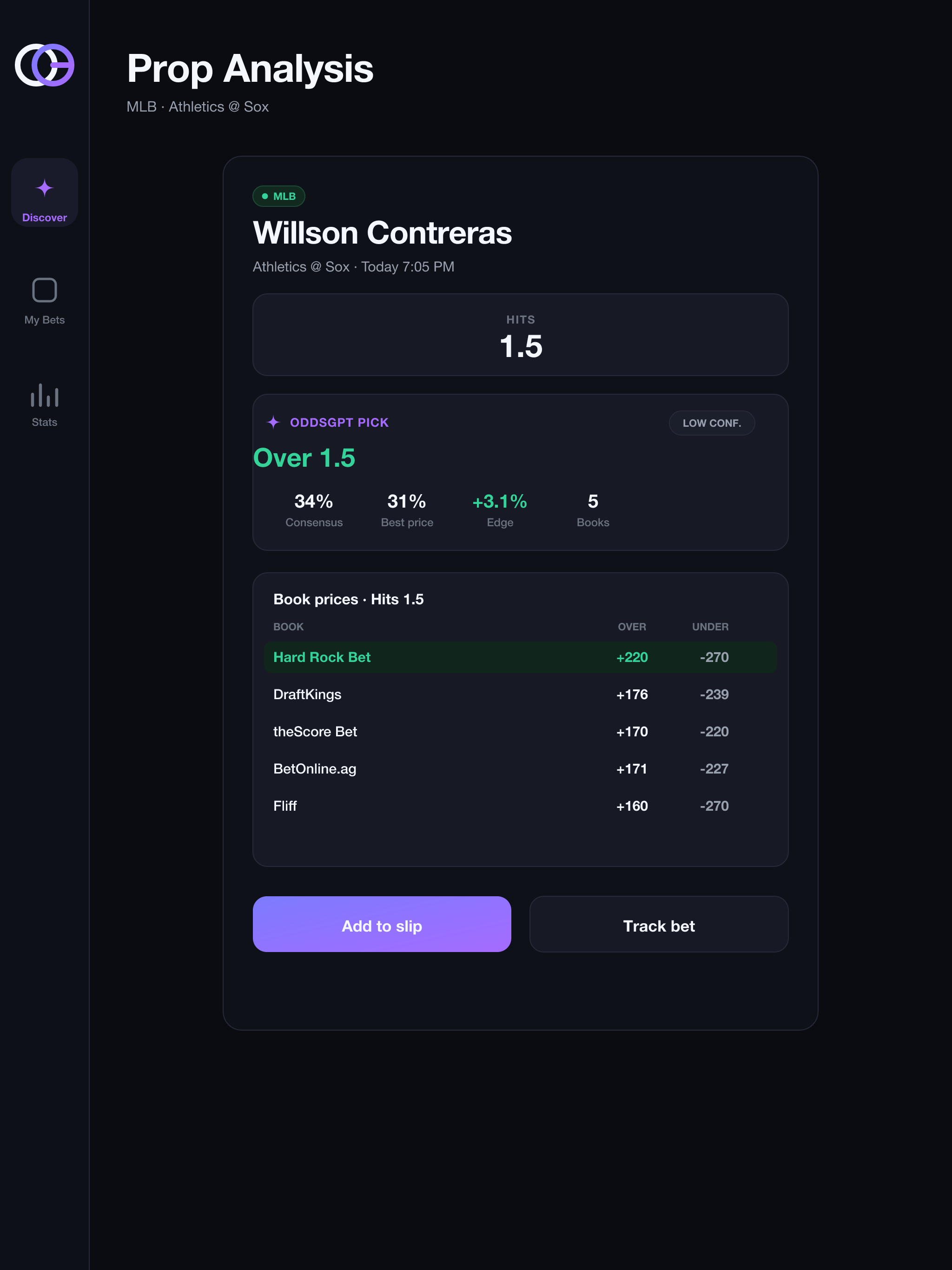 Props Plug : Betting tips screenshot 8