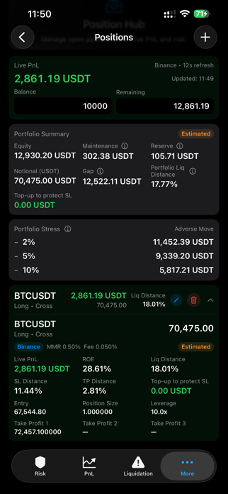 Crypto Risk App Screenshot 10 of 10