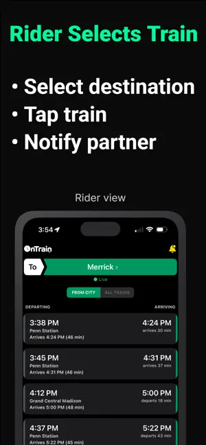 OnTrain: LIRR & Metro-North screenshot 1