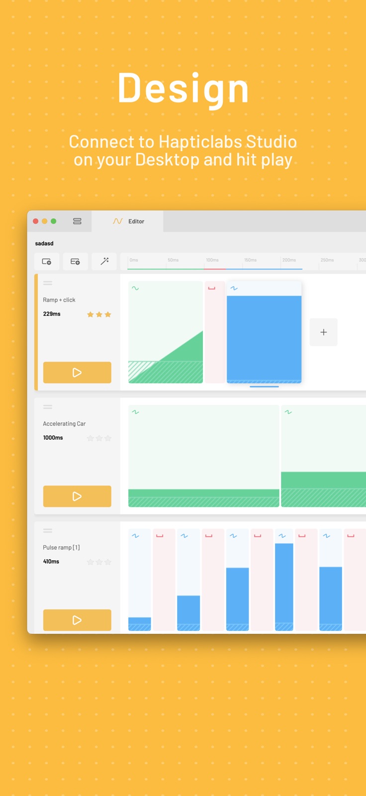 Hapticlabs: Haptic design iphone screenshot 4