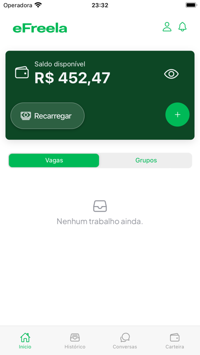 eFreela Empresa Screenshot