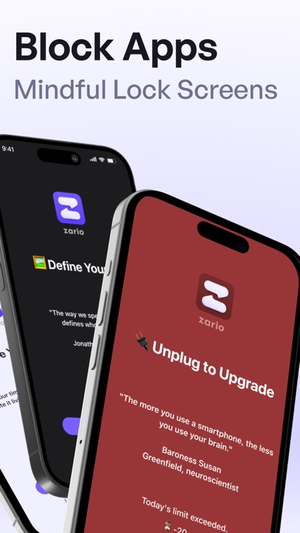 Zario: Screen Time & Focus AI screenshot-3