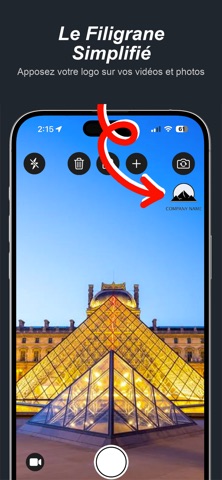 Capture d'écran de Logo Stamp - Photo & Vidéo