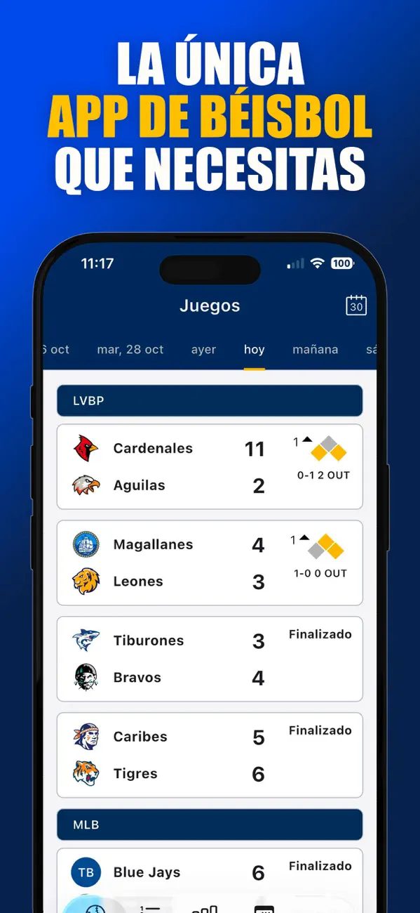 Screenshot #1 pour Béisbol Venezuela LVBP 2025