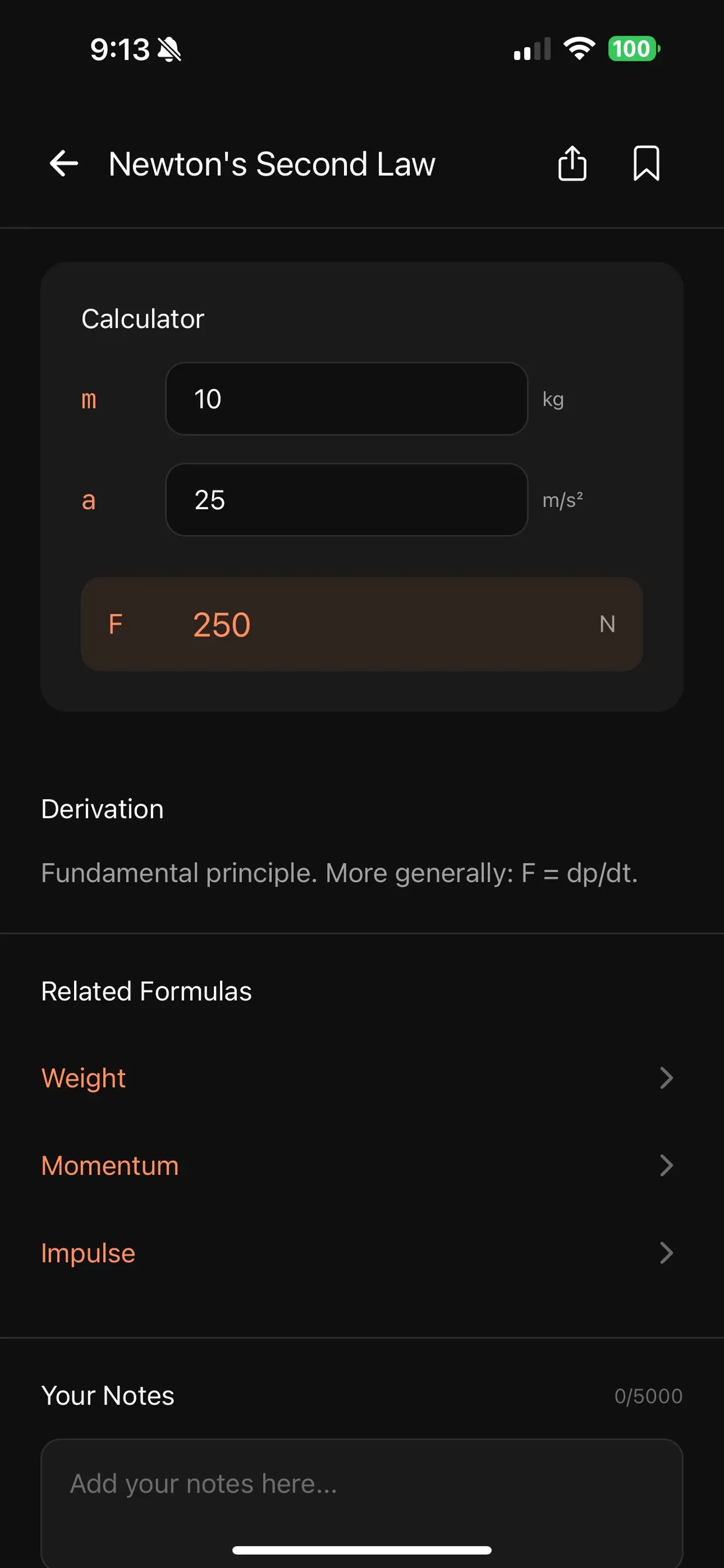 #3. Physics Formulas - PhysRef (iOS) Von: Mobin Akhter