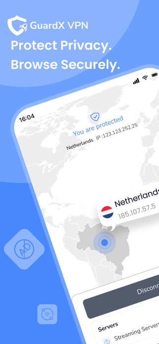 GuardX VPN - VPN Proxy Master Screenshot 1 of 8