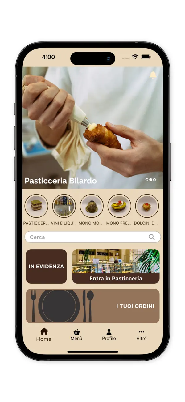 Screenshot #1 pour Pasticceria Bilardo