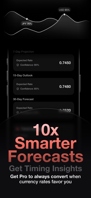 Currency Converter: WiseRate Screenshot 3 of 4