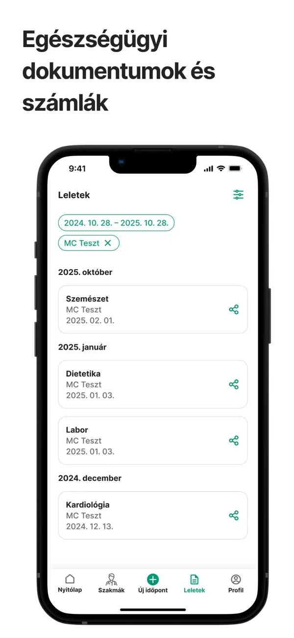Screenshot #3 pour BHC MyHealth
