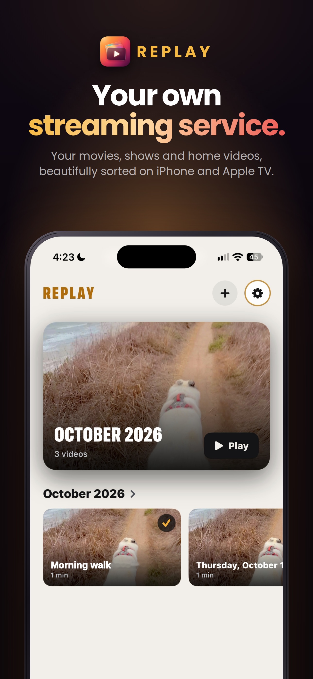 Screenshot 1 of REPLAY Movies & TV Shows