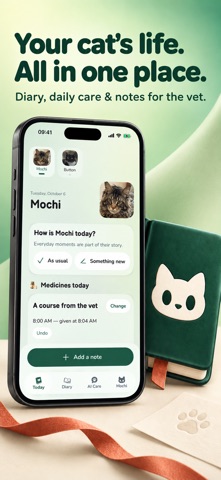 Lapka: Cat Care & Diary Screenshot 1 of 7