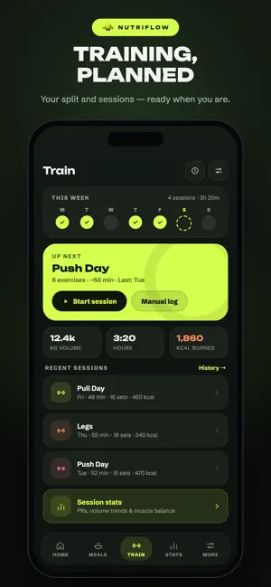Nutriflow - app screenshot 3