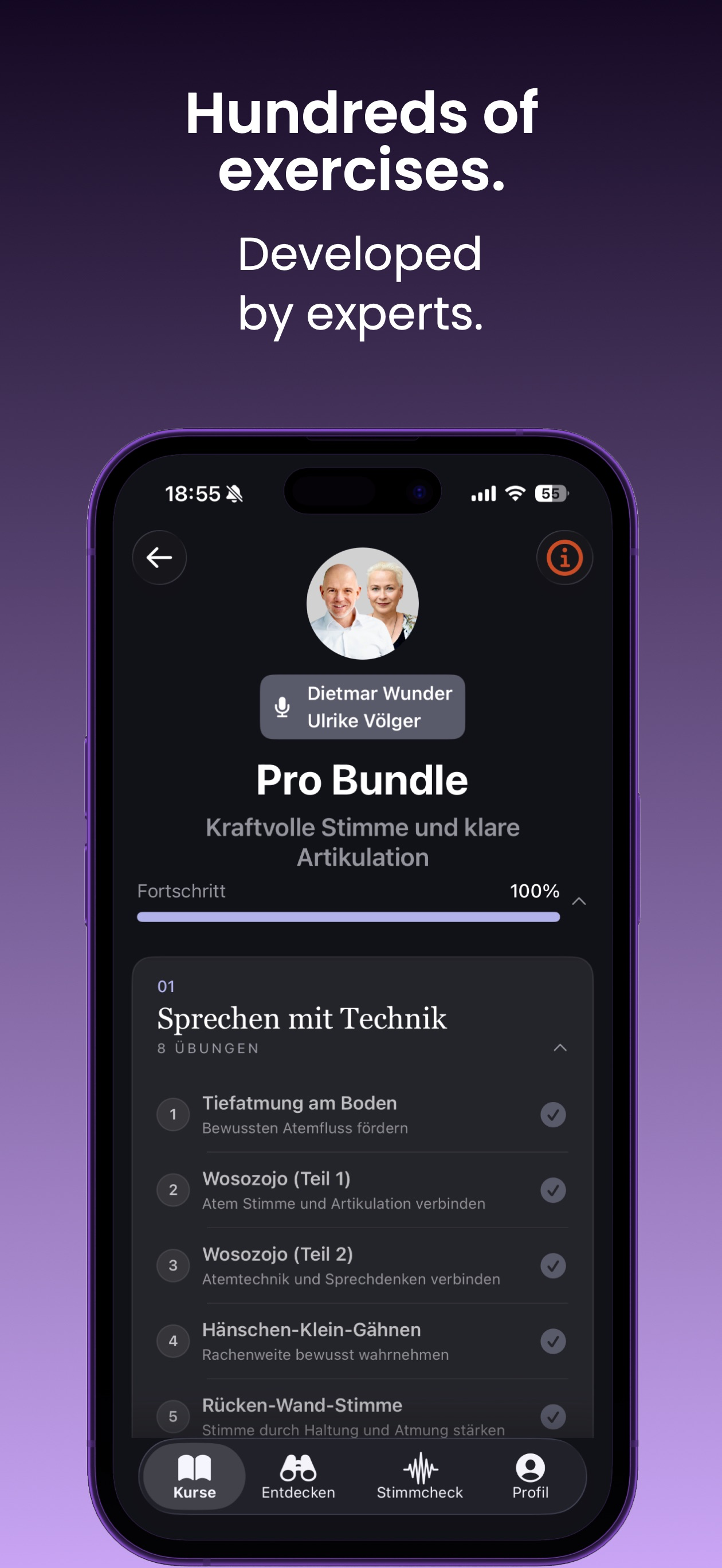 Besser Sprechen: Voicetraining screenshot 3