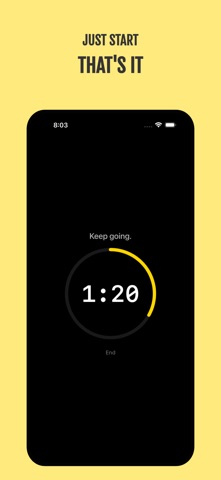 2-Minute Start: Focus Timer Screenshot 3 of 6
