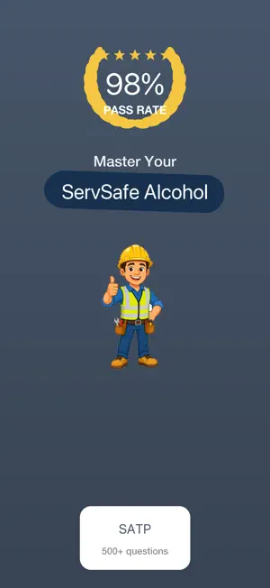 ServSafe Alcohol Test Prep screenshot 1