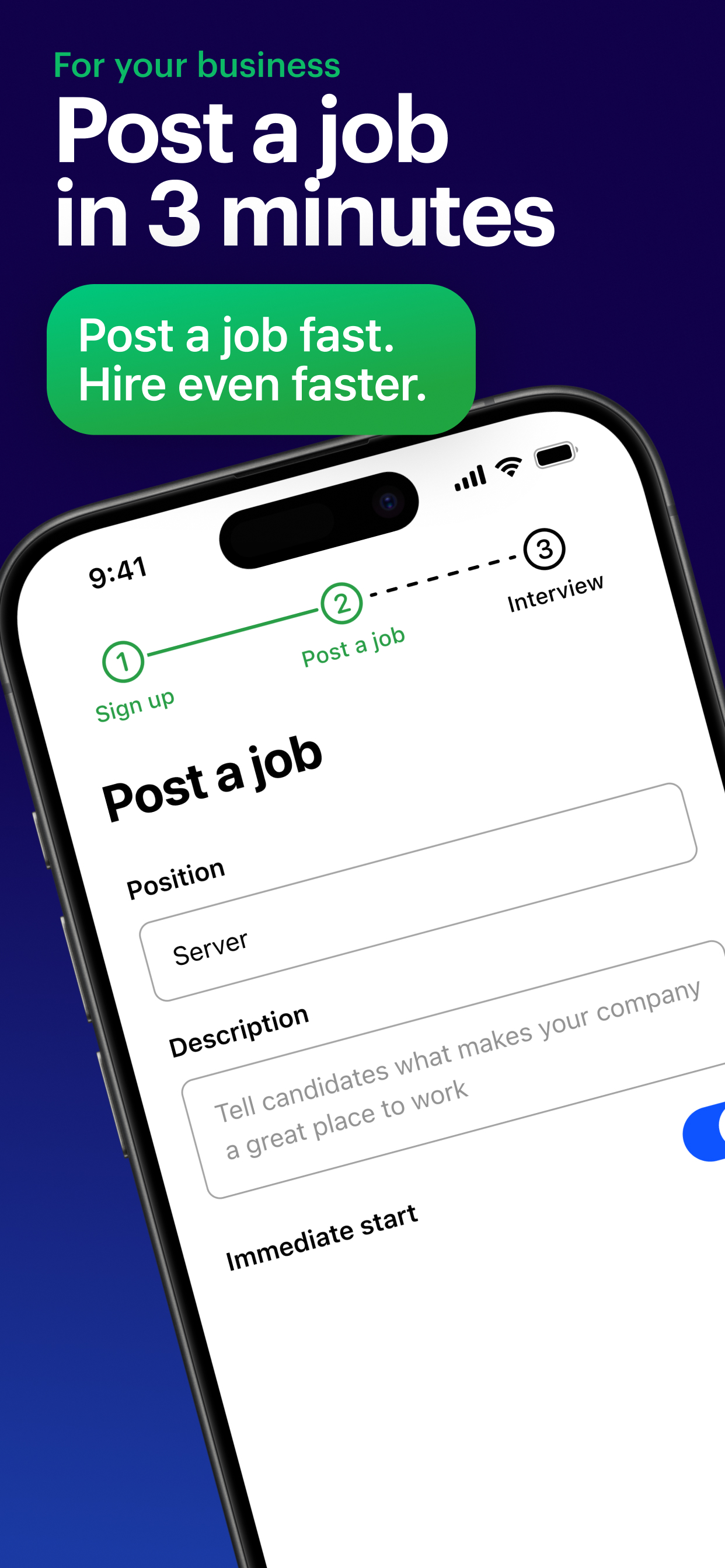 JOB TODAY: #1 Hiring App screenshot 6