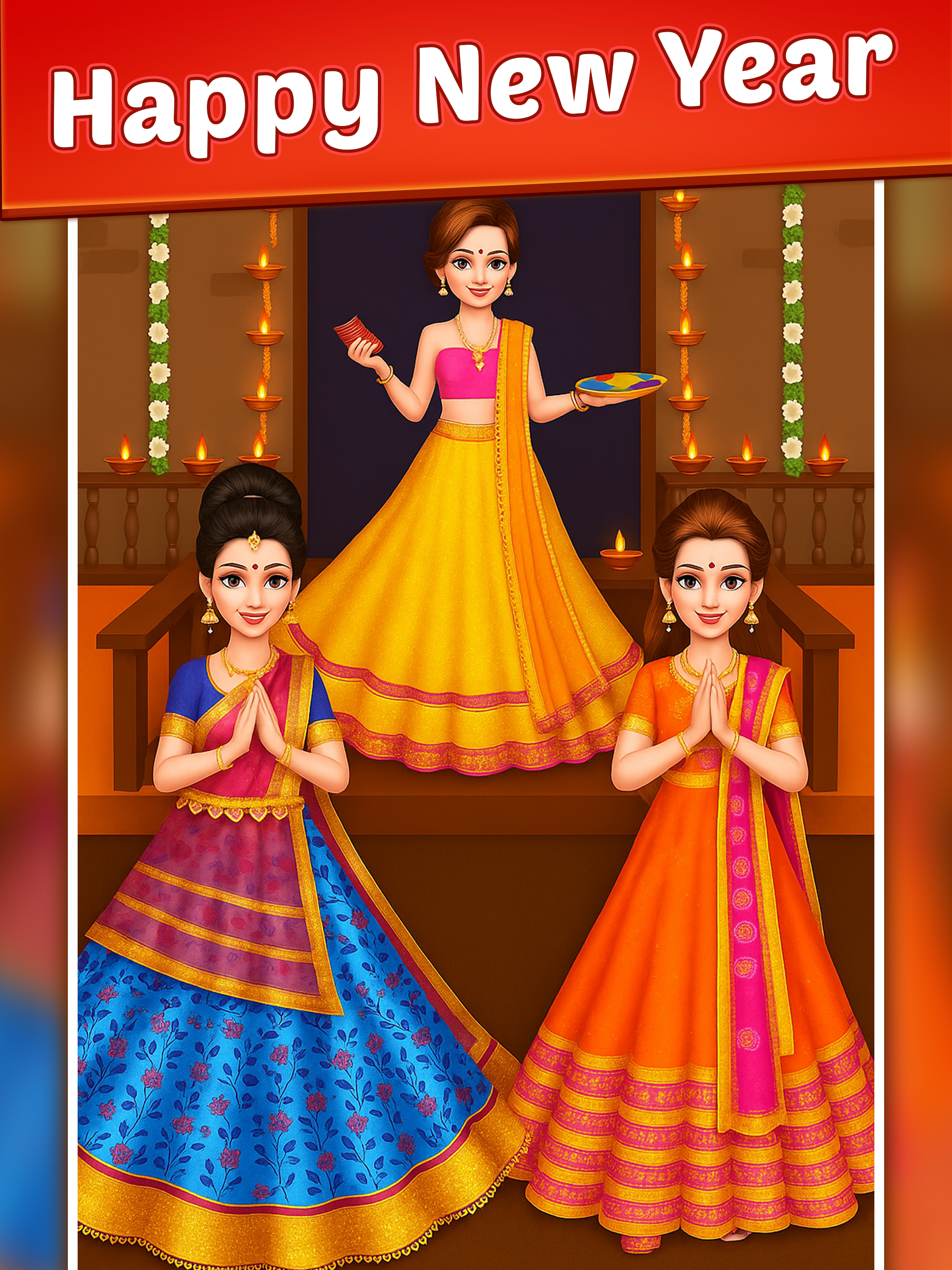 Indian Doll Diwali Celebration screenshot 13