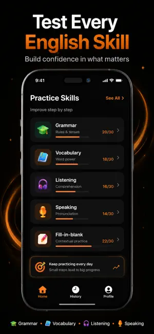 English Test: CEFR Level screenshot 2