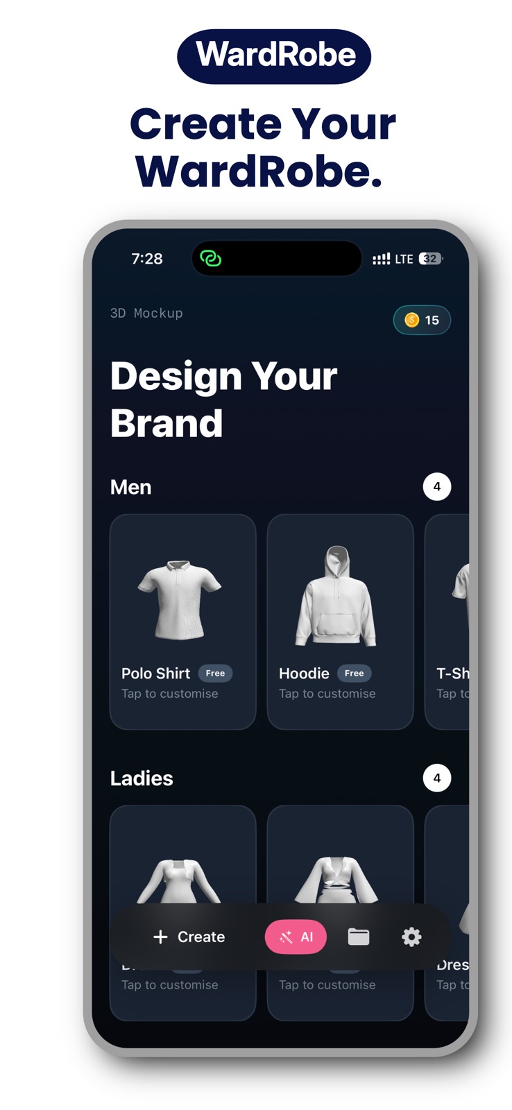 Fashion Design Studio-3DMockup iphone screenshot 3