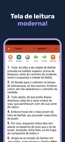 Bíblia Católica IA iPhone screenshot