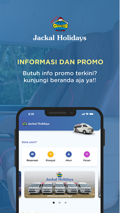 Screenshot #1 pour Jackal Holidays Shuttle